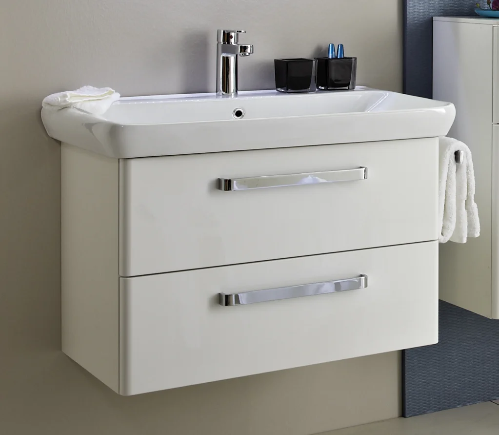 Calmo Badmöbelset Prag 80 cm breit - 3-teilig - Ansicht 3