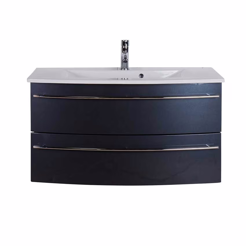 MARLIN 3040city Waschtisch-Set 90 cm - Keramik - Ansicht 5