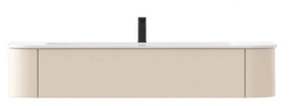 Puris Veluna Stonepluswaschtisch mit Unterschrank - 130 cm - Ansicht 4