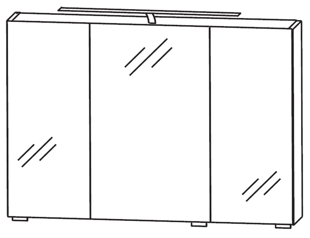 Spiegelschrank 90 cm S2A439S1