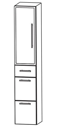 Puris Fine Line Hochschrank 30 cm HNA09315M L/R - Ansicht 2