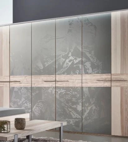 Thielemeyer Steel Schlafzimmerset inkl. Drehtürenschrank 6-türig - Esche - Ansicht 5