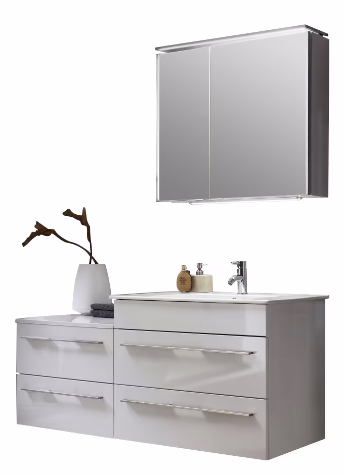 MARLIN 3260fair Kombination 80 cm / mit Spiegelschrank