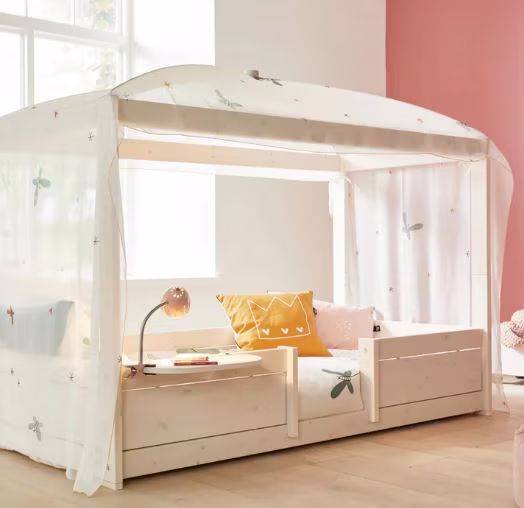 LIFETIME kidsrooms 4 in 1 Bett mit Himmeldach inkl. Deluxe Lattenrost - Ansicht 8