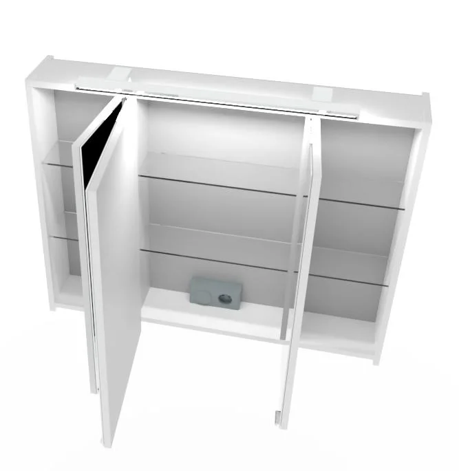 Marlin 3040city Spiegelschrank SPSE900D-4 - 90 cm - Ansicht 3