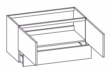 Pelipal Quickset 943 - Badmöbelset 100 cm - Ansicht 7