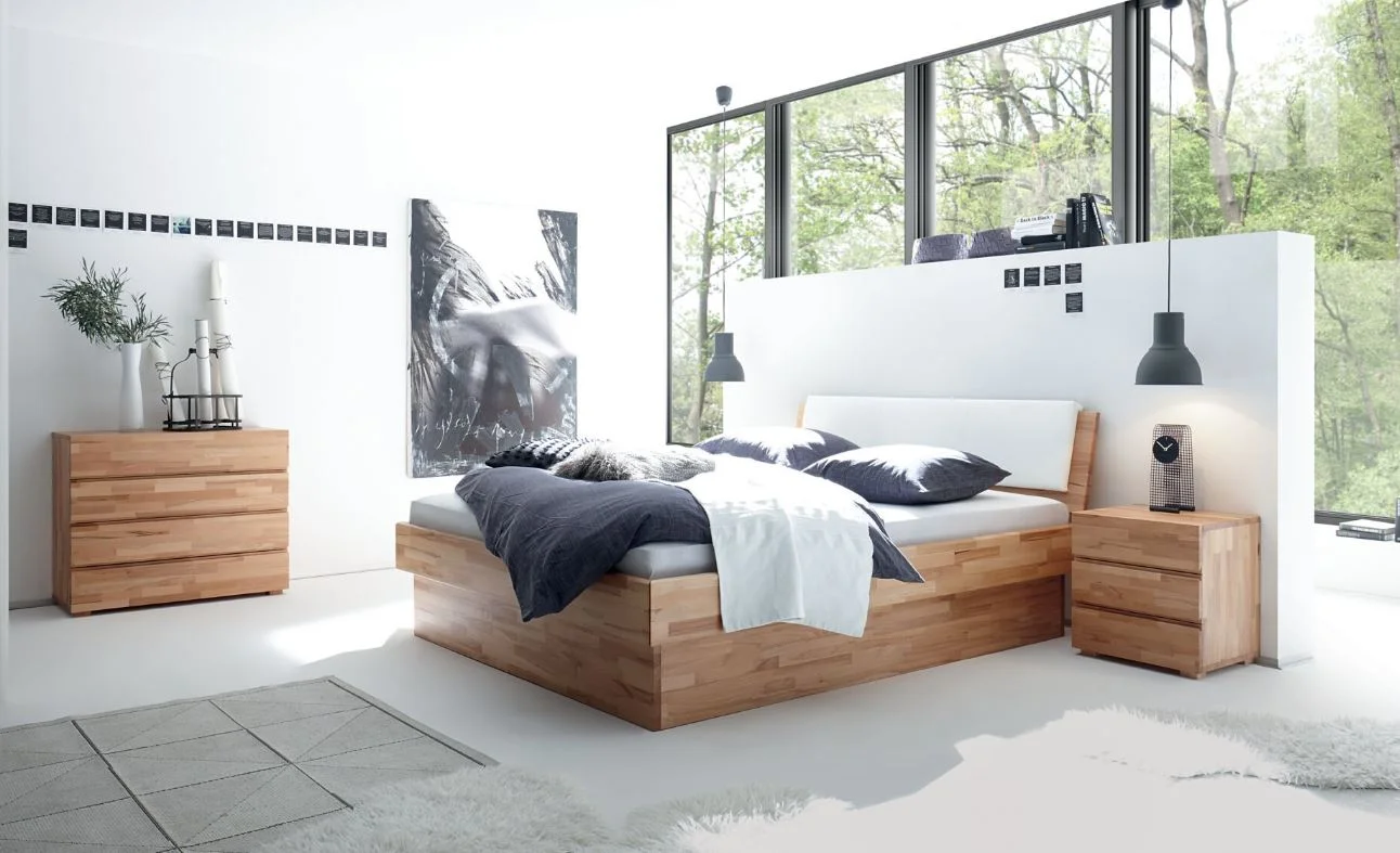 Hasena Wood-Line Premium 18 - Practico-Box - Varus Kopfteil inkl. Ravo Kissen - Ansicht 2