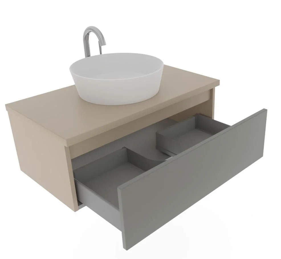 Puris Vialli Badmöbel Set - 80 cm - Ansicht 11