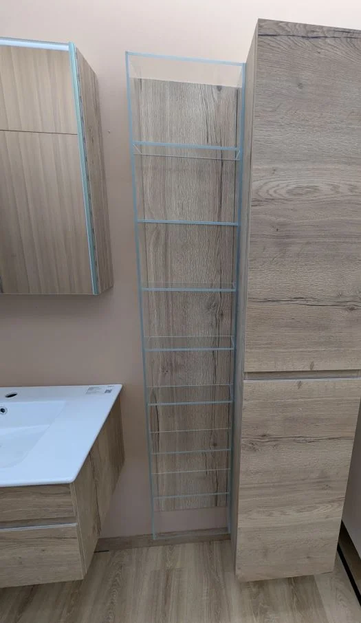 MARLIN 3290fair Badmöbel-Komplettset 80 cm breit inkl. Spiegelschrank und Beimöbel - Sonderpreis - Ansicht 2