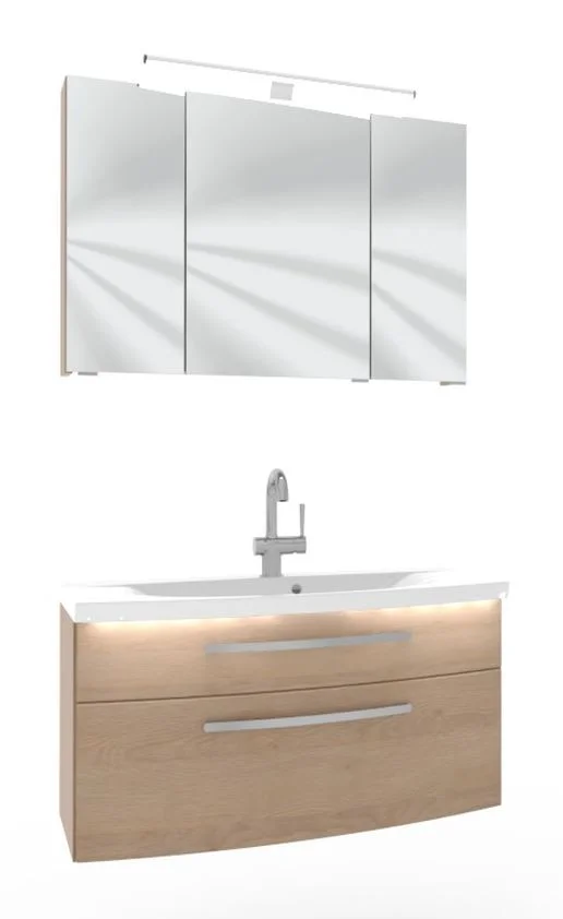 Puris Vuelta Badmöbelset - 90 cm - Ansicht 3