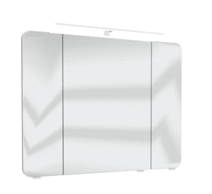 Pelipal 4005 Spiegelschrank mit LED-Aufsatzleuchte 90 cm breit