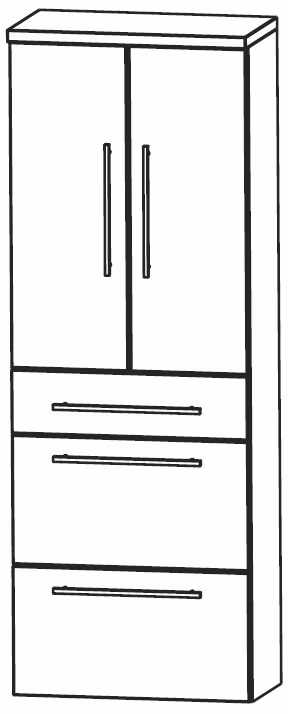 Puris Star Line Hochschrank 60 cm HNA096A7M - Ansicht 3