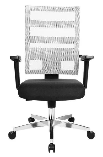 TopStar Bürostuhl X-Pander mit Armlehnen Fußkreuz Chrom    -sofort lieferbar-