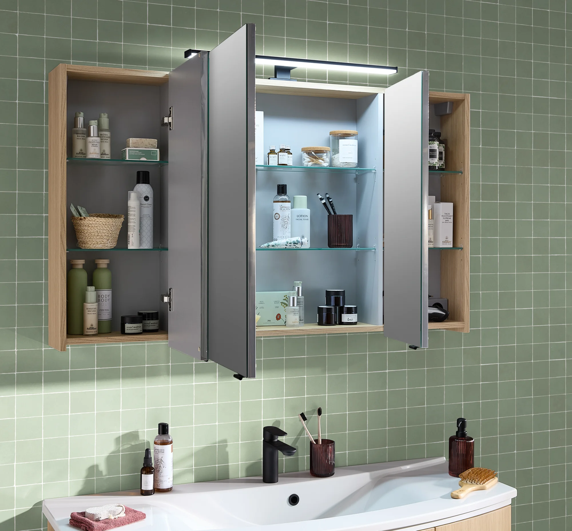 Marlin 3040city Spiegelschrank SAZC12 - 120 cm - Ansicht 5