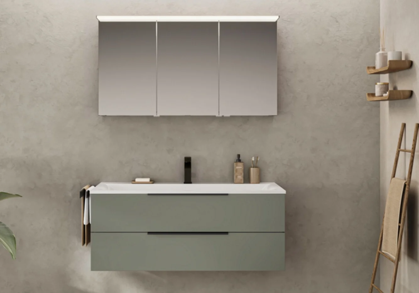 Puris Star Line Badmöbelset - 140 cm