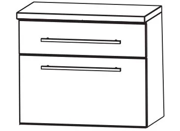 Puris Fine Line Bad-Unterschrank 60 cm breit UNA346A7M
