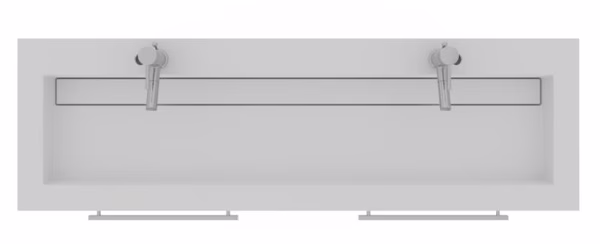 Stoneplus Doppelwaschtisch 160 cm