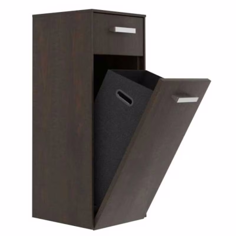 Puris Linea Highboard mit Wäschekippe 30 cm HBA553W01
