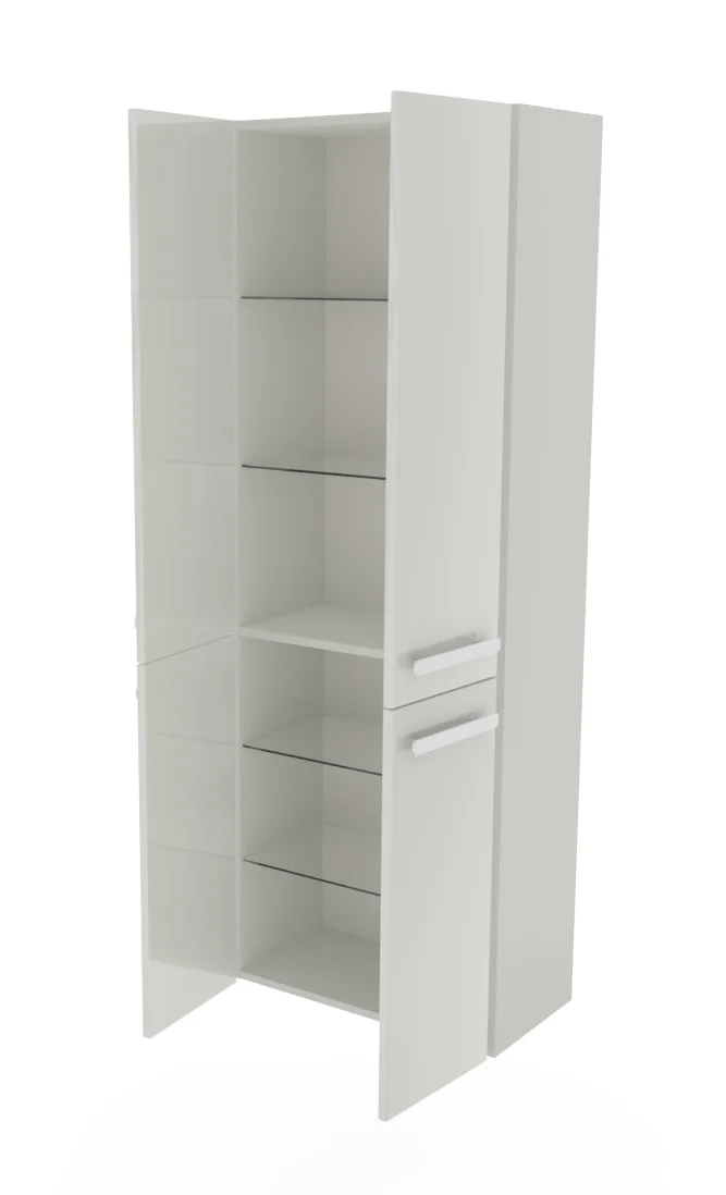 Pelipal 4005 Bad-Hochschrank 60 cm breit - 4 Türen - Ansicht 2
