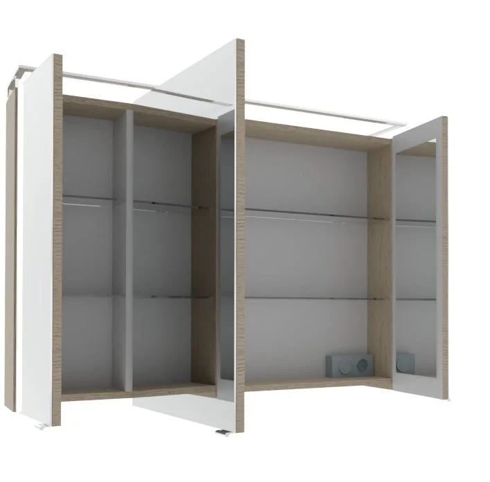Marlin 3260fair Bad-Spiegelschrank SADA10 / 100 cm - Ansicht 2