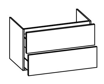 Pelipal Quickset 979 - Waschtischset 92 cm - Ansicht 5