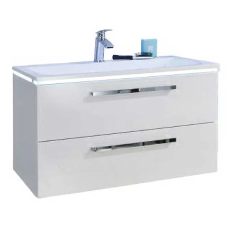 Puris Star Line Waschplatz 90 cm - Stoneplus