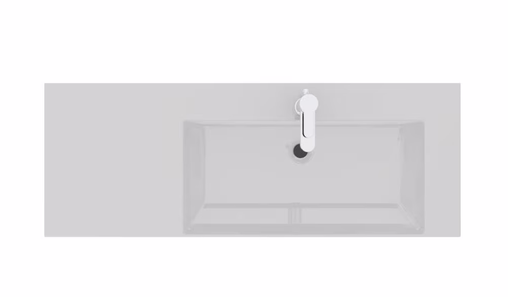 Puris c!puro Badmöbel Set - 120 cm Becken - Ablage links / mit 4 Auszügen - Ansicht 7