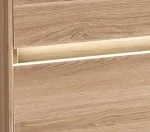 mit LED Beleuchtung SET382SBG (beleuchteter Griffraum) und Bewegungssensor - Energieeffizienzklasse A