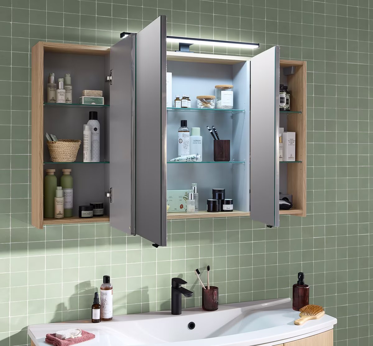 Marlin 3040city Spiegelschrank SAZC12 - 120 cm - Ansicht 5