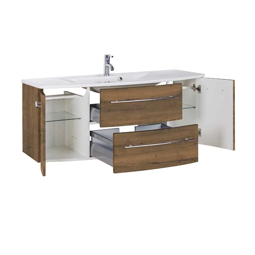 MARLIN 3040city Waschtisch-Set 120 cm - Keramik - Ansicht 2
