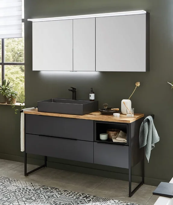 Puris Aspekt Spiegelschrank 150 cm - Ansicht 4