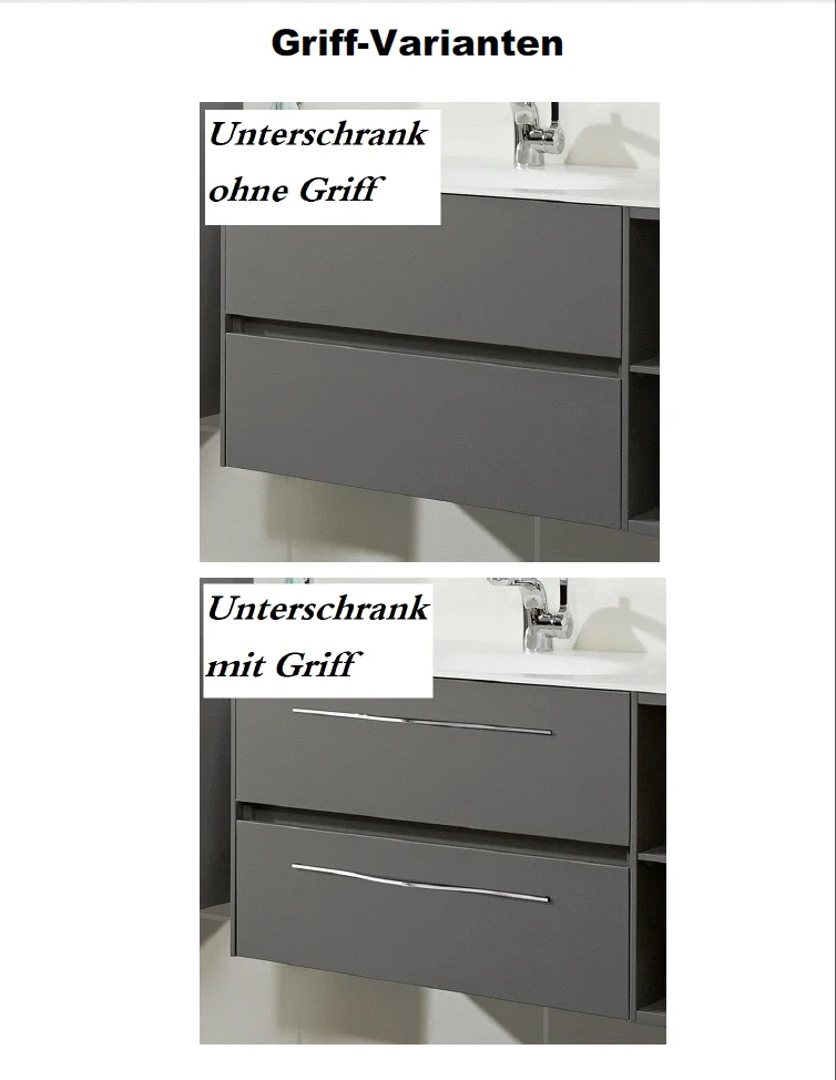 Pelipal 6010 Badmöbel Set 113 cm breit Becken rechts - Set 3.5 - Ansicht 17