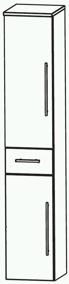Puris Swing Hochschrank 30 cm HNA053A7M - Ansicht 2