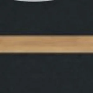 1518 - Schwarz matt mit holzfarbener Einlage