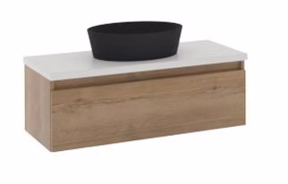 Waschtischunterschrank 28 cm hoch
