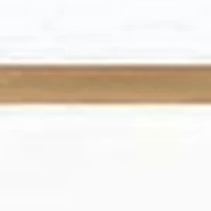 1517 Weiß Matt mit holzfarbener Einlage