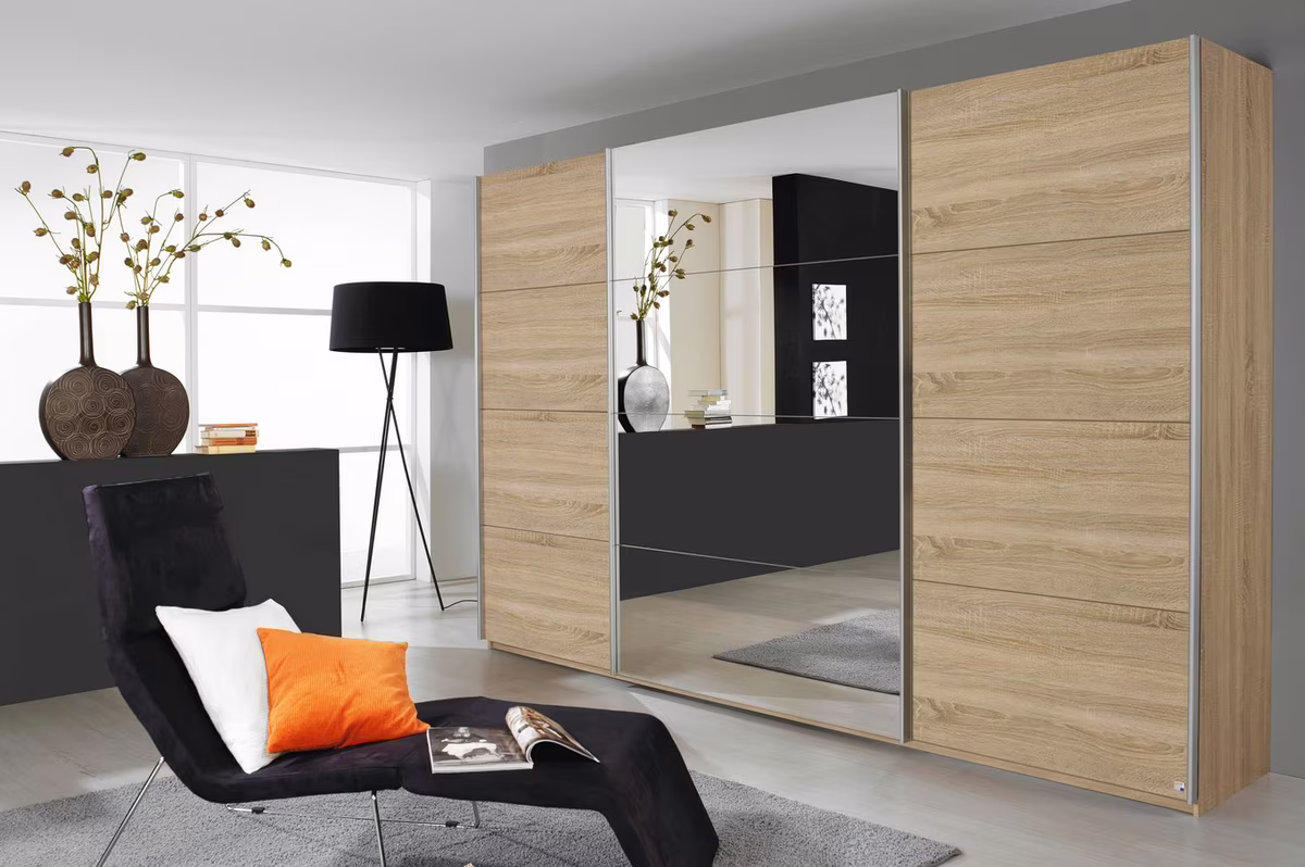 Rauch ORANGE Schwebetürenschrank Quadra Dekortür/Spiegeltür - Ansicht 4
