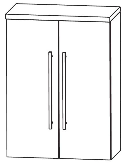 Puris WoW Highboard 60 cm HBA516A