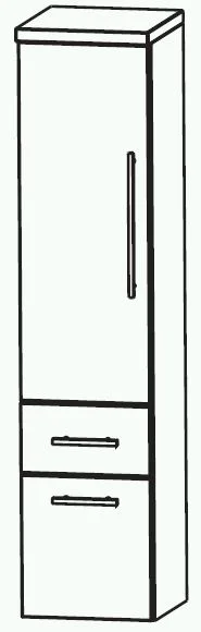 Puris Swing Mittelschrank 40 cm MNA884A7M - Ansicht 2