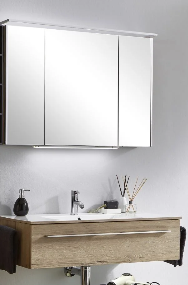 MARLIN 3260fair Kombination 100 cm / mit Spiegelschrank - Variante 2 - Ansicht 2