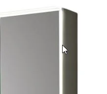 mit seitlichen LED Profilen