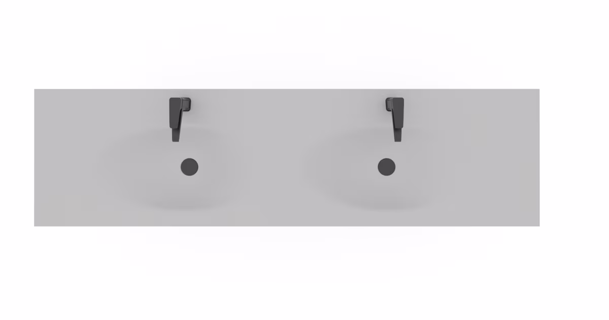 Pelipal 6010 Badmöbel-Set, Doppelwaschplatz, 183 cm - Ansicht 10