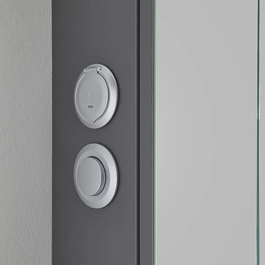 Pelipal 6910 Spiegelschrank mit LED-Lichtkranz / 60 cm breit - Ansicht 5