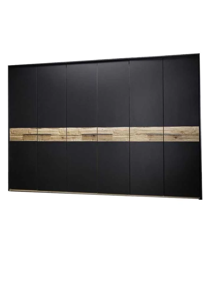 Thielemeyer Steel Drehtürenschrank / 6-türig mit 6 Colorglastüren