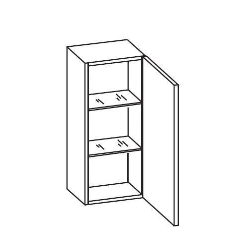 Pelipal TrenTino Wandschrank 30 cm - Ansicht 2