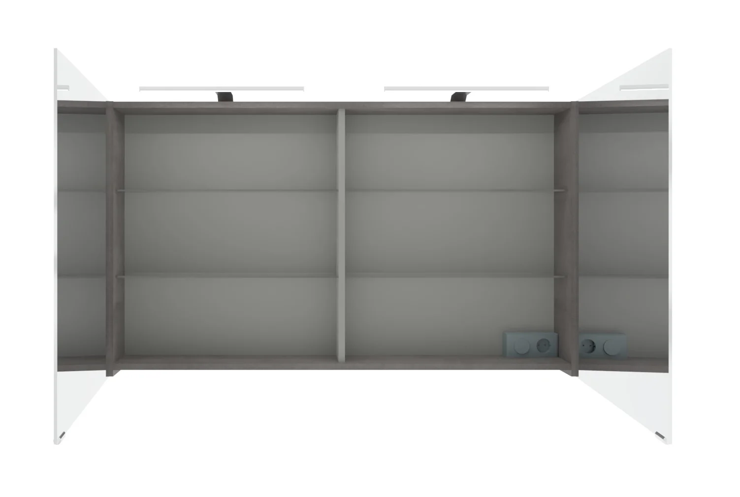 Pelipal 6090 Badmöbelset 120 cm - Doppelwaschbecken - Ansicht 11
