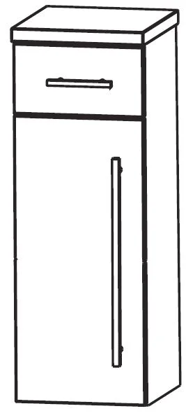 Puris Star Line Highboard 40 cm HBA554A7M - Ansicht 2