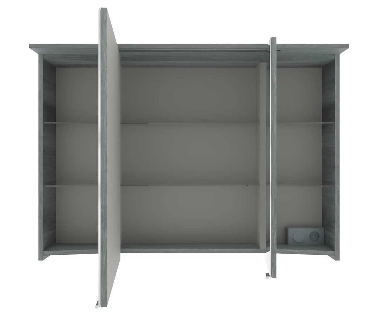 Pelipal TrenTino Badmöbel Set 107 cm breit - Spiegelschrank wählbar - Ansicht 18