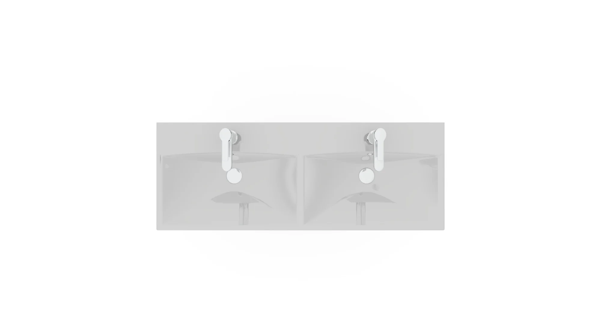 Pelipal 6090 Badmöbelset 120 cm - Doppelwaschbecken - Ansicht 12