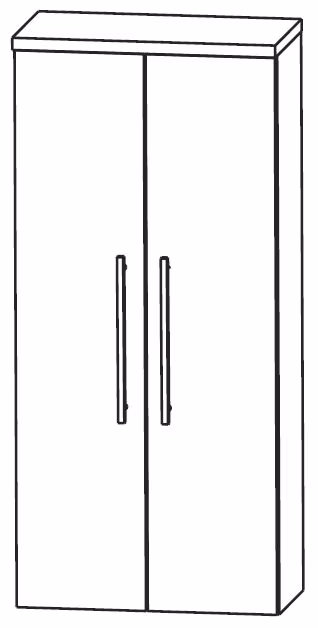 Puris Star Line Mittelschrank 60 cm MNA816A7 - Ansicht 3